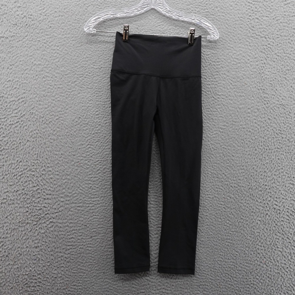 Calia High Rise Capri Leggings XXS Black Womens Essential Collection Stretch NWT